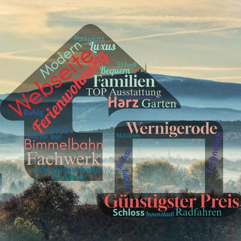 Ferienwohnungen An Der Bimmelbahn ヴェルニゲローデ エクステリア 写真